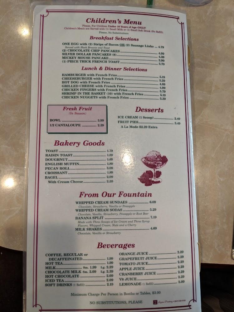 Triangle Restaurant Menu image 2