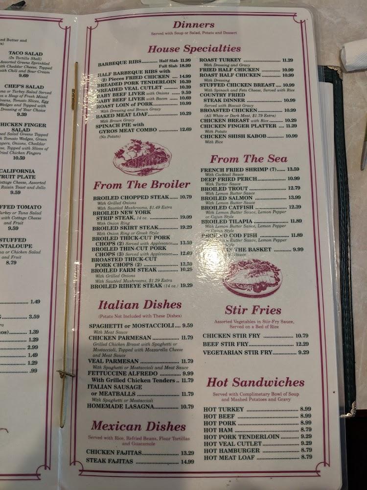 Triangle Restaurant Menu image 4